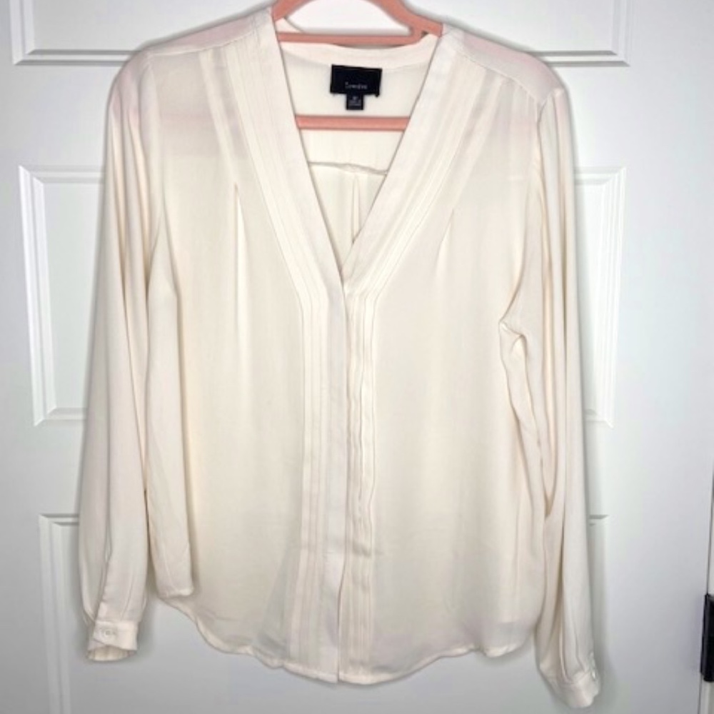 Lumiere Sheer top/blouse size M